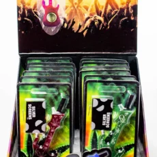 Metal Guitar Smoking Pipe - Product Image