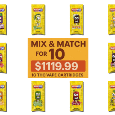 Mix and Match Rocket Pops THC Carts