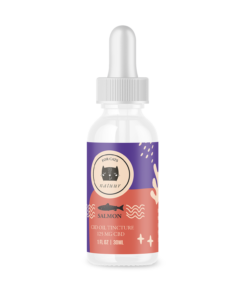 Salmon 125 mg CBD Oil Tincture for Cats