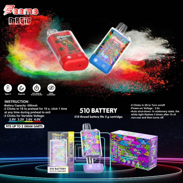 Feemo Magic 510 Thread Battery - Image 2