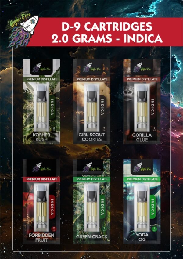 2G THC Vape Carts