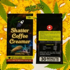 500MG THC Shatter Coffee Creamer