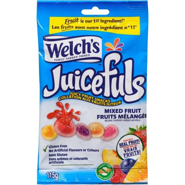 Juicefuls Juicy Fruit Snacks Mixed Fruit  115g