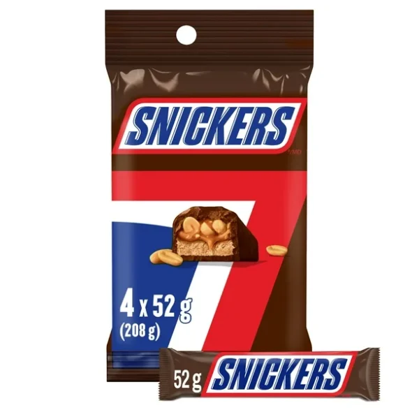 Snickers 4 Full Size Bars
