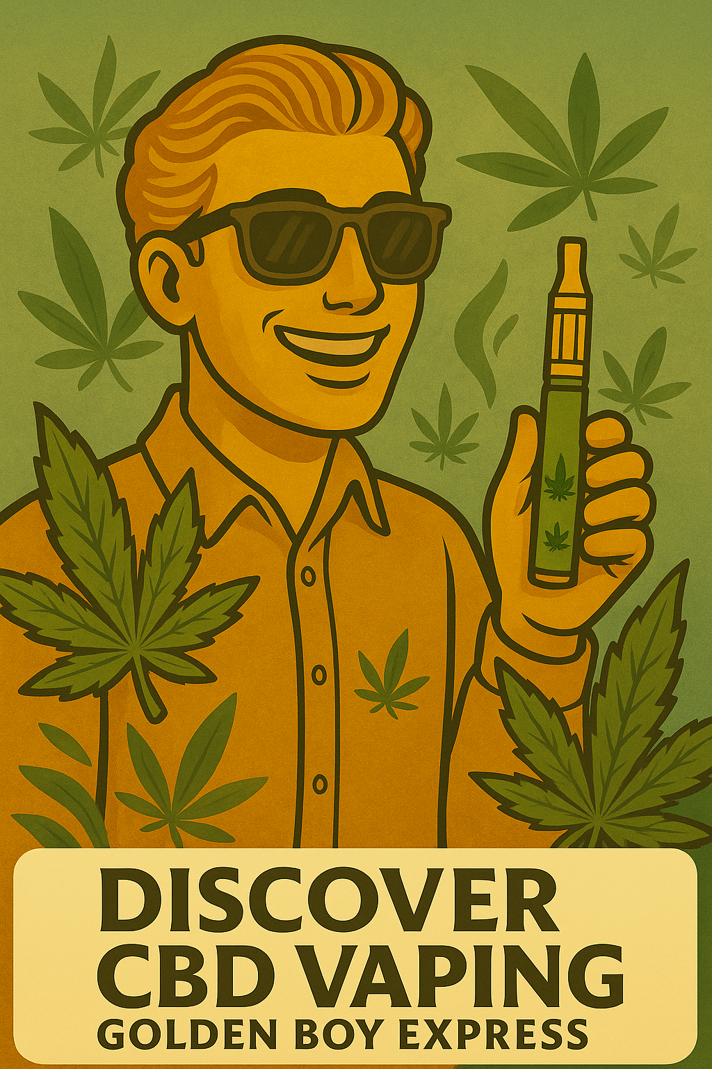 Discover CBD Vaping with Golden Boy