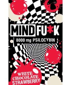 Psilocybin Chocolate Bar 8000MG  – White Chocolate Strawberry