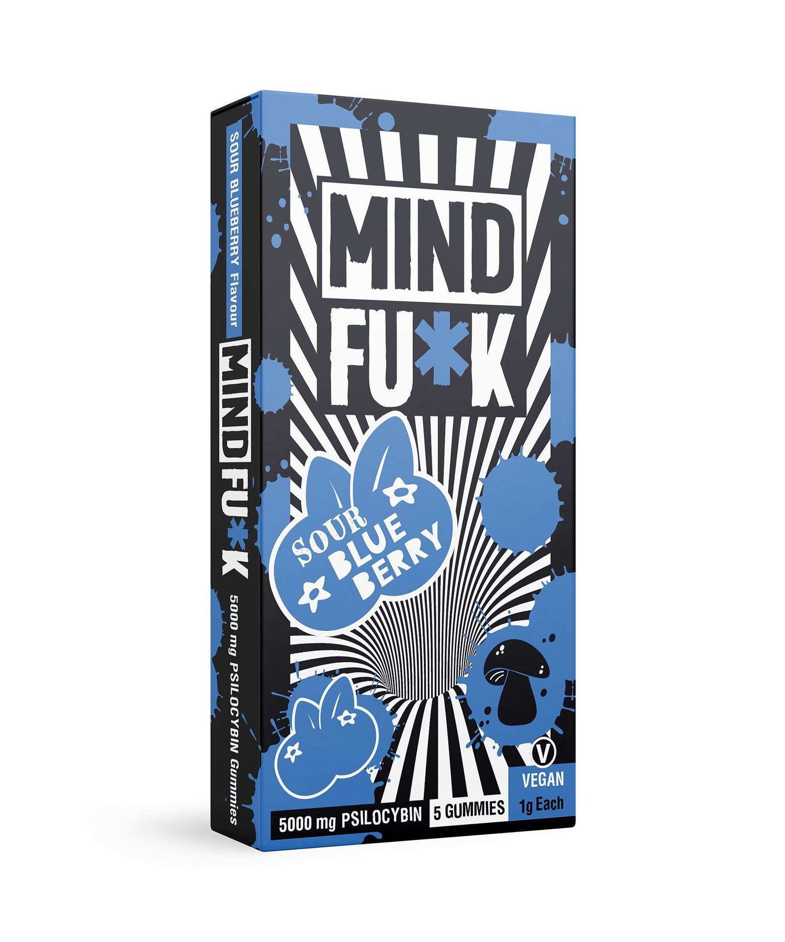 Psilocybin Gummies 5000MG - Sour Blueberry 1 Psilocybin Gummies 5000MG - Sour Blueberry