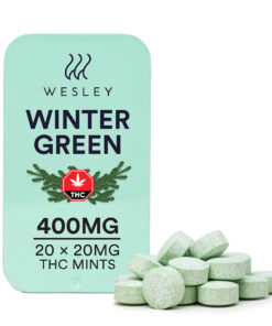 100mg THC Peppermint Mints - Product Image