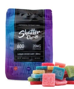 Indica Shatter Chews 600mg - Product Image