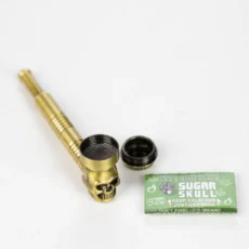 Sugar Skull Super Slim Metal Pipe - Product Image
