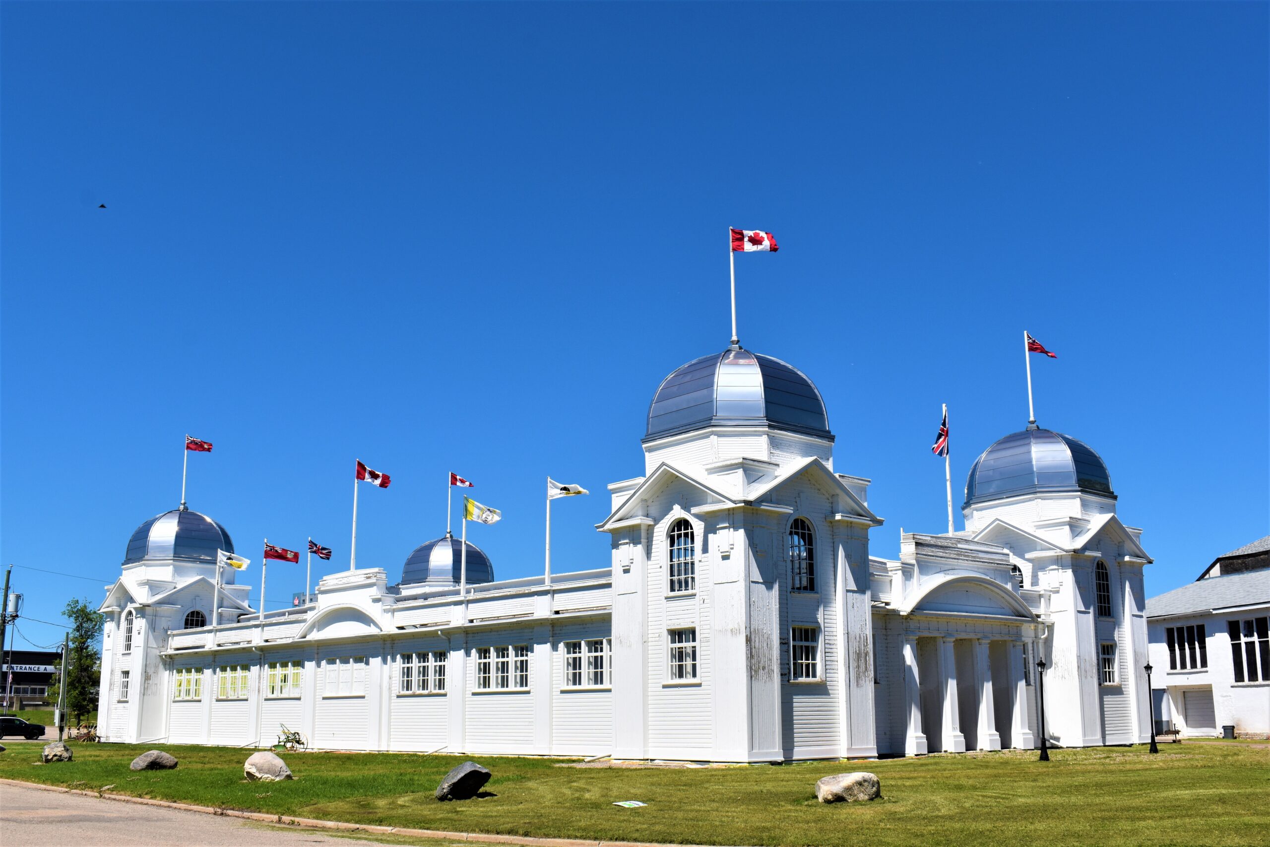 Weed Near Me - Order Weed Delivery Online 2 Dominion Exhibition Display Building II flags scaled