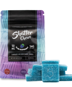 Indica Shatter Chews 50mg