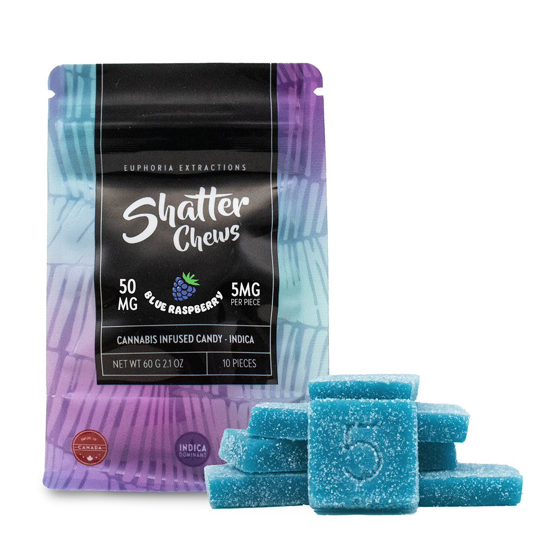 Indica Shatter Chews 50mg 1 Indica Shatter Chews 50mg