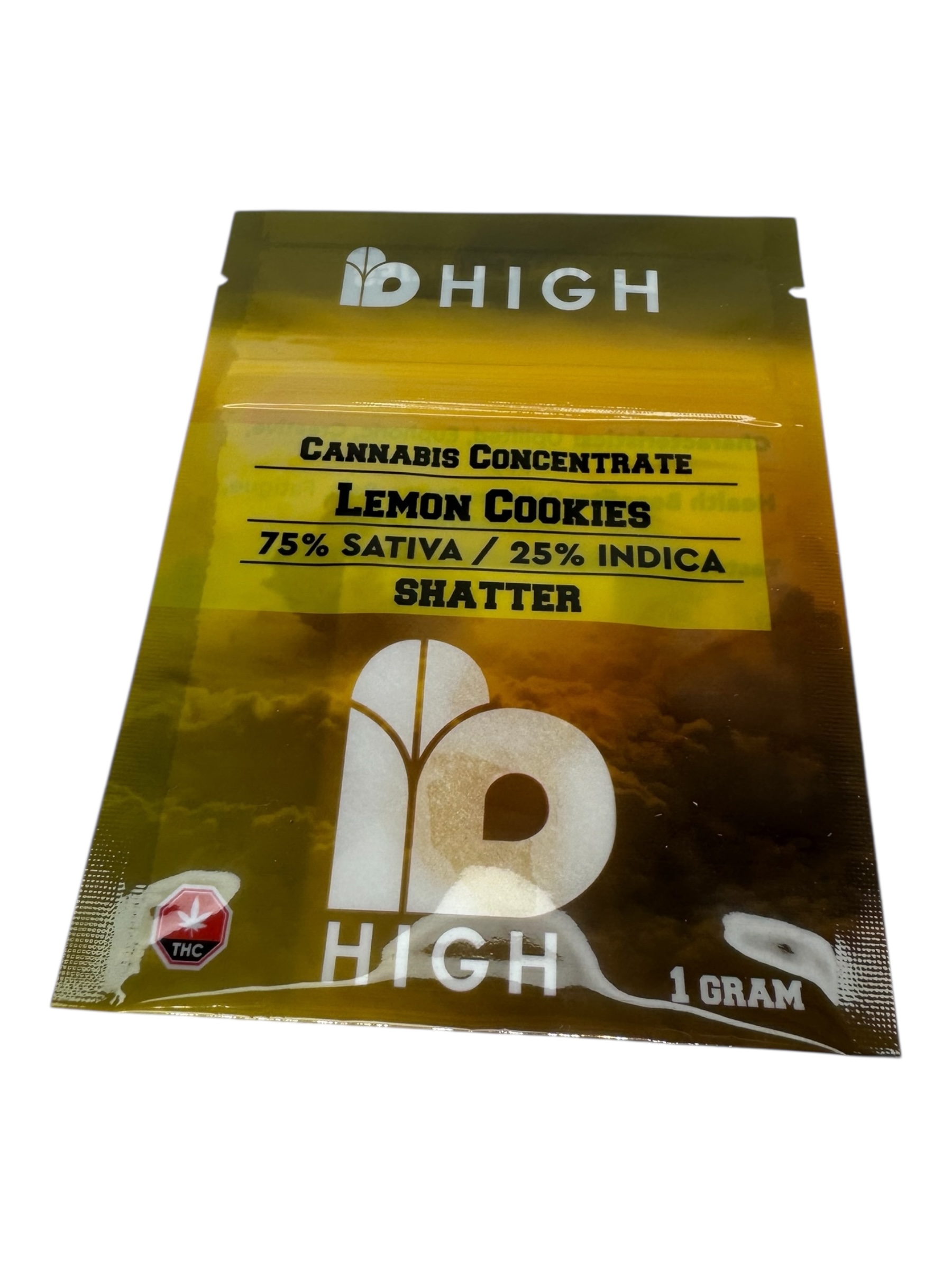 Shatter 1G – IB HIGH Lemon Cookies