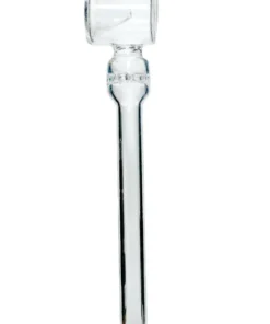 Glass Oil Burner Pipe ( Flat Base) - Product Image