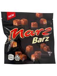 Mars Bar Bites 600 THC Chocolate Bar 1 Mars Bar Bites 600 THC Chocolate Bar - Product Image