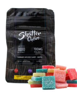 Indica Shatter Chews 3000mg
