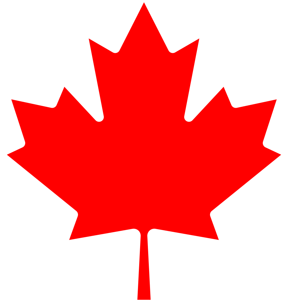 Canada Red Maple Leaf Icon