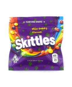 Wild Berry 400 mg THC Skittles