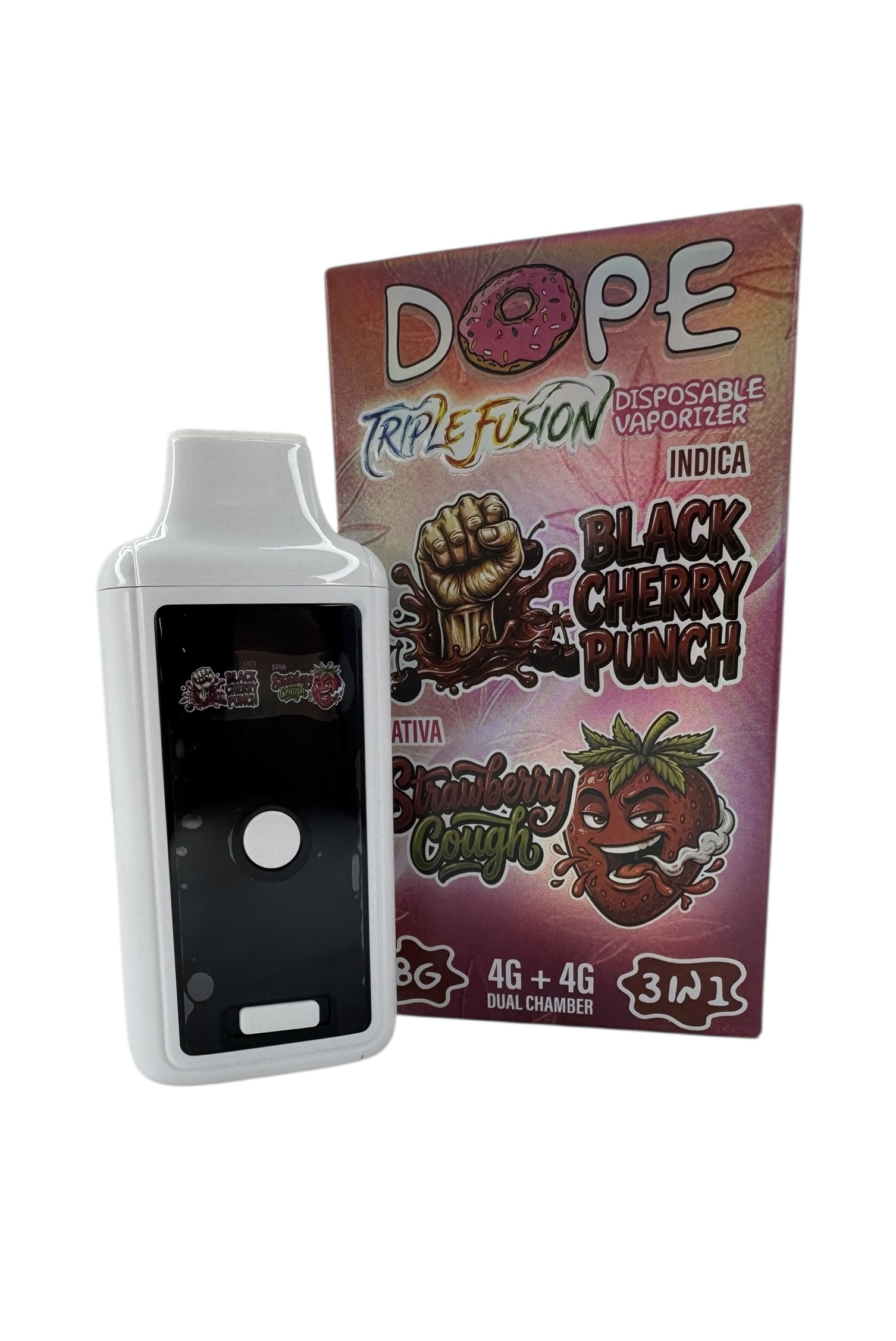 Dual Chamber Disposable Vape 4G + 4G 1 Dual Chamber Disposable Vape 4G + 4G