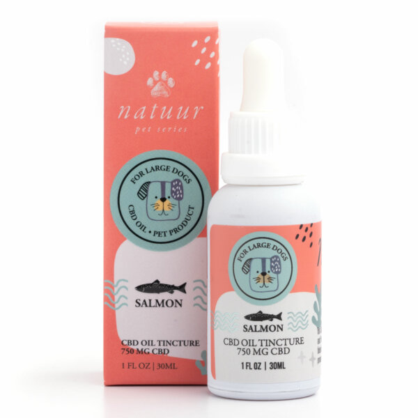 Natuur Salmon Pet Tincture Isolate 750mg 1 Natuur Salmon Pet Tincture Isolate 750mg