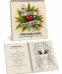 MaryJane & Paint - Coloring Book Volume 1
