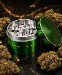 Zinc- Green Herb Grinders