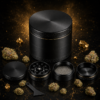 Zinc- Black Herb Grinders 2 2b9c8c96-3025-4ca8-87bf-39d34a284719