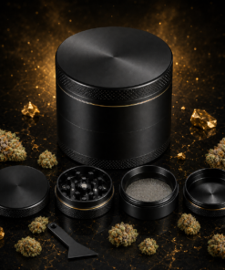 Zinc- Black Herb Grinders