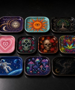 Random Tin Rolling Trays