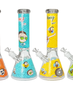 Rick & Morty Themed Glass Bong 13 inc