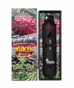 Burn Triple Threat 9 Gram Vape ( 3G + 3G + 3G)