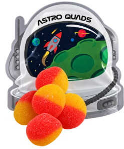 500MG Assorted Gummies - Astro Quads
