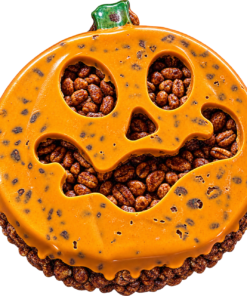 600mg THC Pumpkin Puffed Chocolate Cake